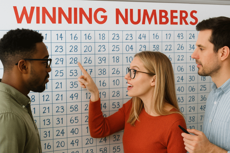 past winning lottery number planning